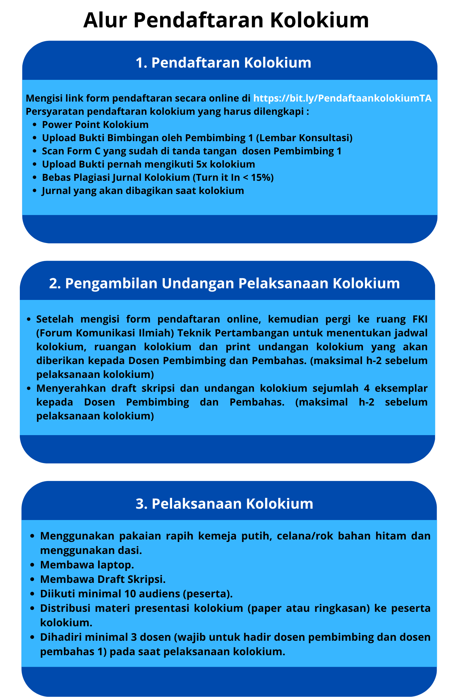 Syarat Pendaftaran Kolokium