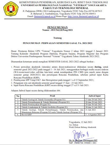 Prodi Teknik Pertambangan